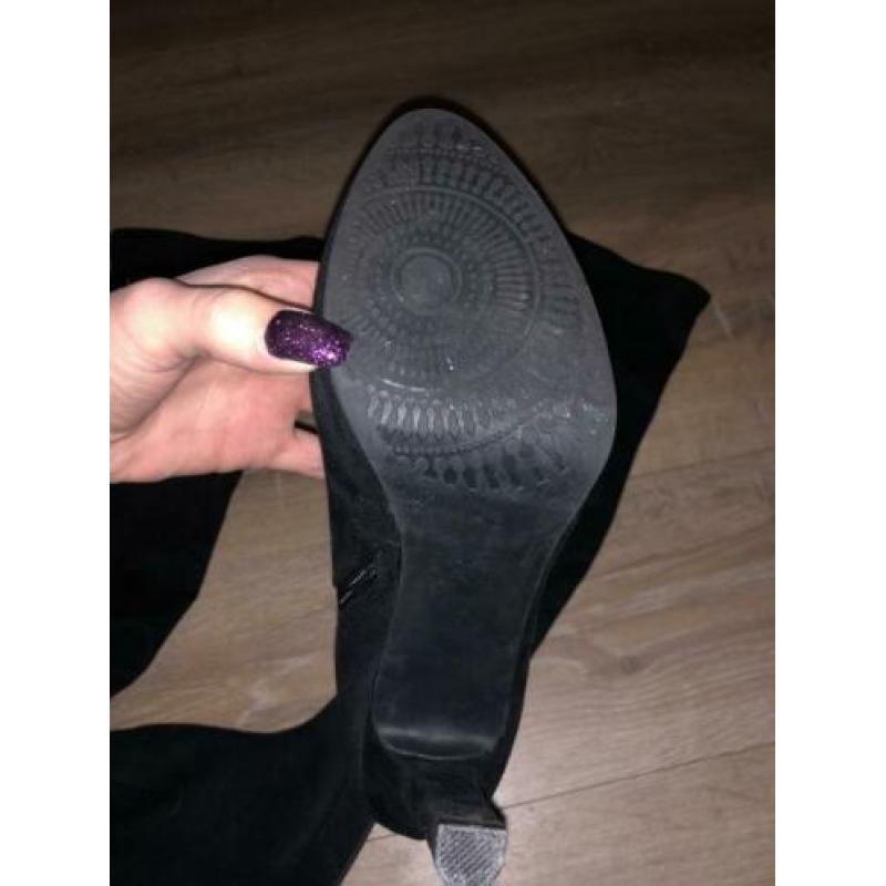 Overknee high heels laarzen maat 41