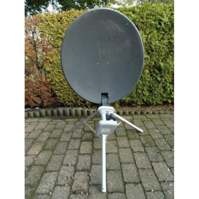 Triax 60cm + HD-ontvanger + acc.