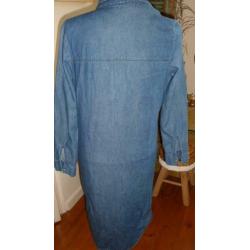 lange spijkerblouse blouse maat 40