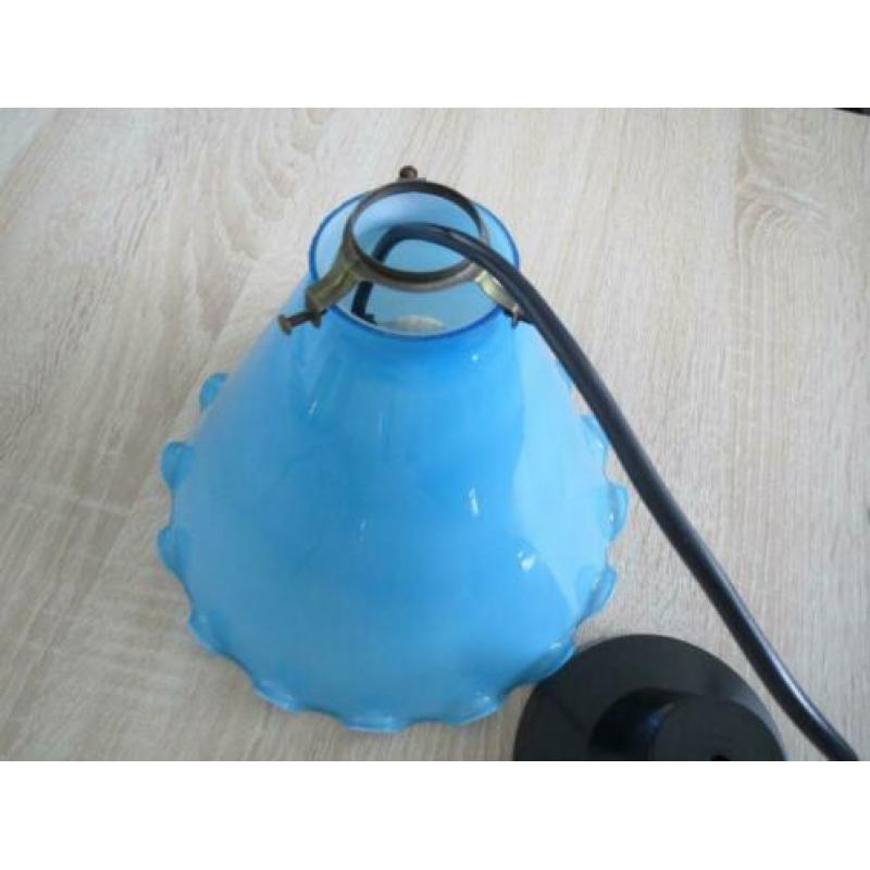 Mooie Brocante Hang Lamp in goede staat.