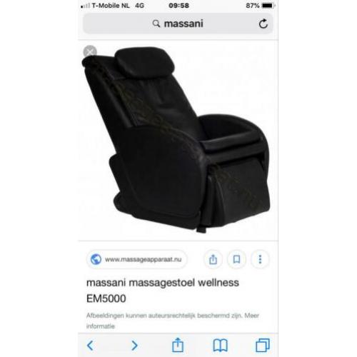 Massagestoel /relaxstoel/ wellness