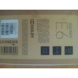 BQ Aquaris E6 6 inch display 16 gb compleet