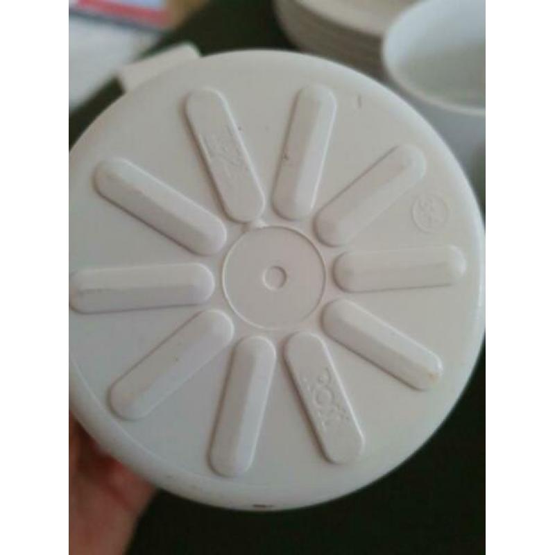 Mepal kunstof servies wit