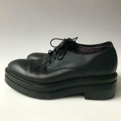 Vagabond, ZGAN, zwarte, leren schoenen, maat 38