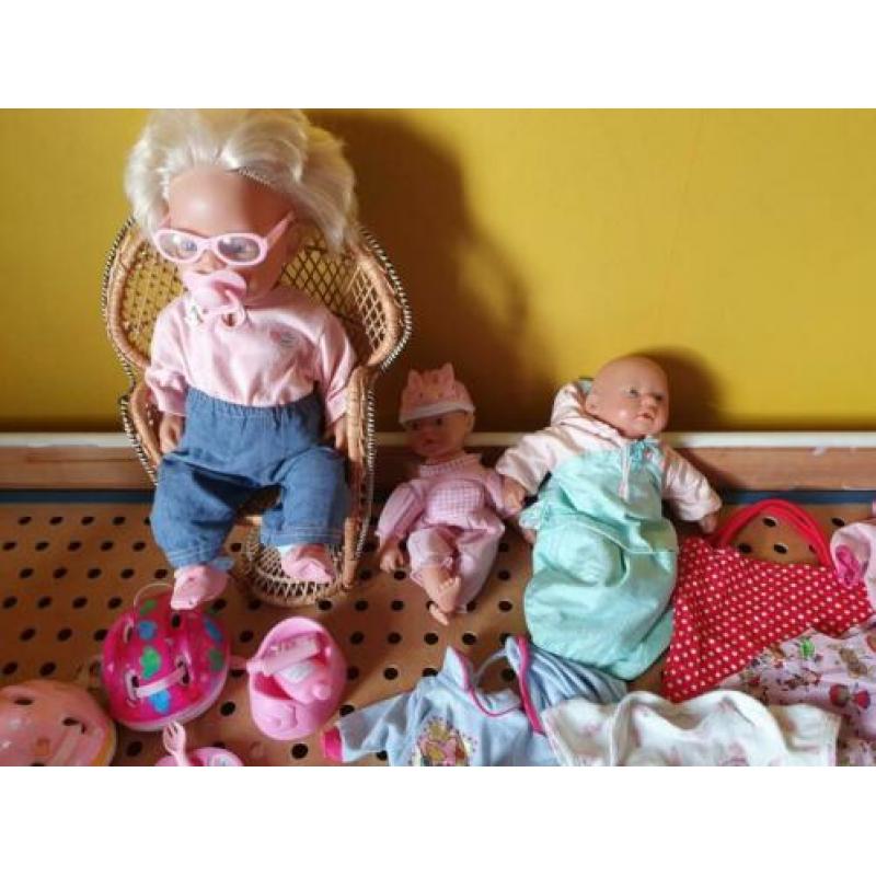 Babyborn mer haar en poppenspullen