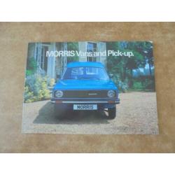 brochure Morris Vans en Pick-up 1979