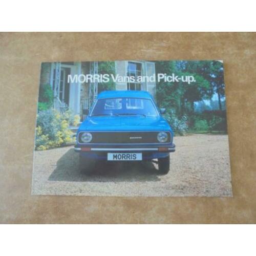 brochure Morris Vans en Pick-up 1979