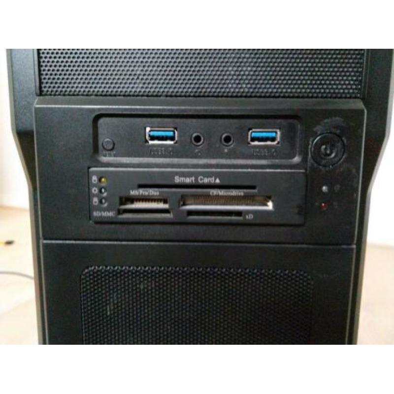Case Chieftec with DVD-Writer and card-reader