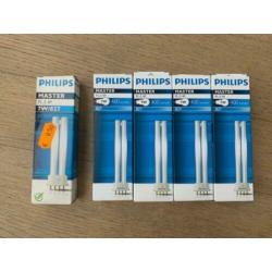 Philips PL-S 7W 827 4P (MASTER)  | NIEUW | 5 st.