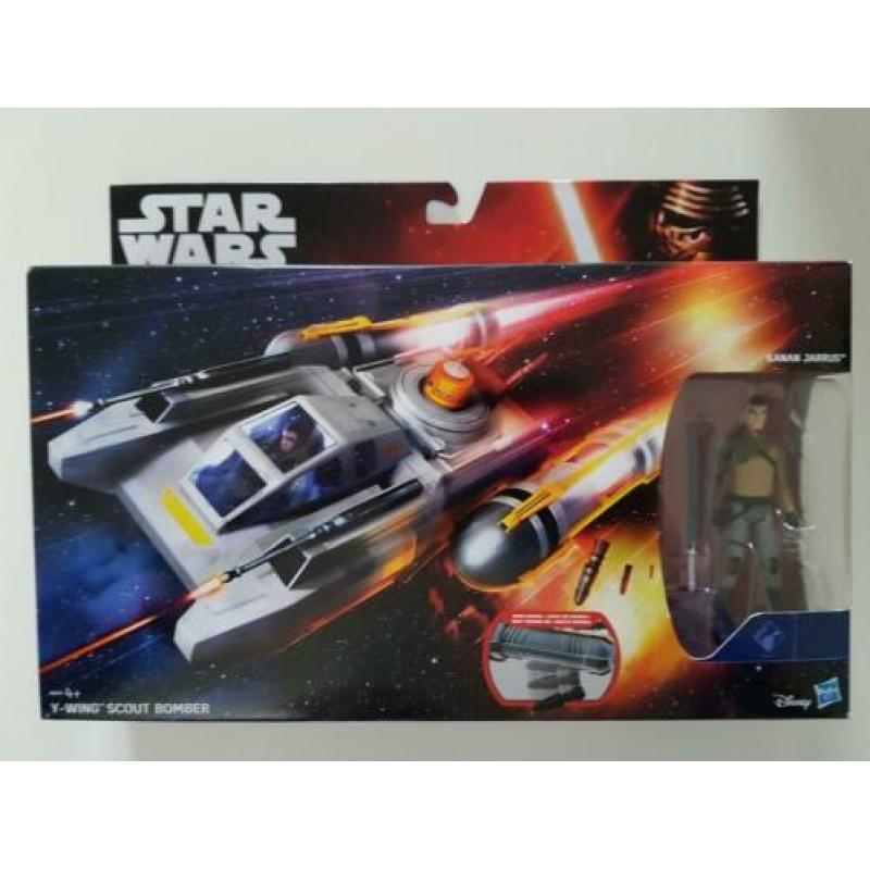 -20% Star Wars TFA Y-Wing Scout Bomber & Kanan Jarrus
