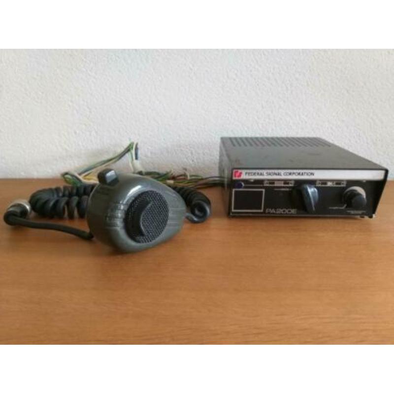 Audioversterker Federal Signal Corporation Politie