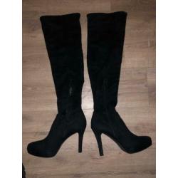 Overknee high heels laarzen maat 41
