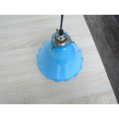 Mooie Brocante Hang Lamp in goede staat.