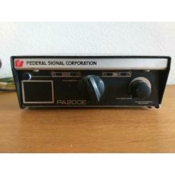 Audioversterker Federal Signal Corporation Politie