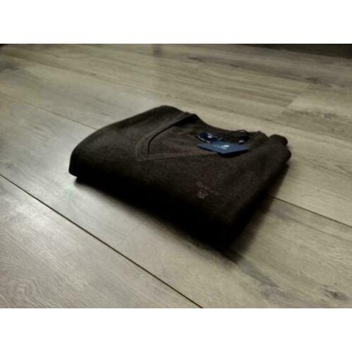 Gant trui / XL - met logo - Nieuw - ( fine merino wool )