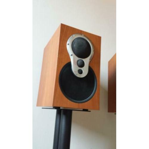 Linn Akurate 212 monitor speakers luidsprekers, cherry izgs