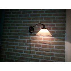 Hanglamp met een bijpassende schemerlamp