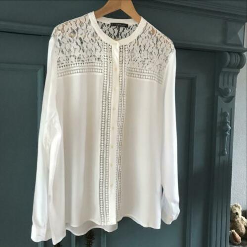 Blouse Violeta by Mango 46/48/XL