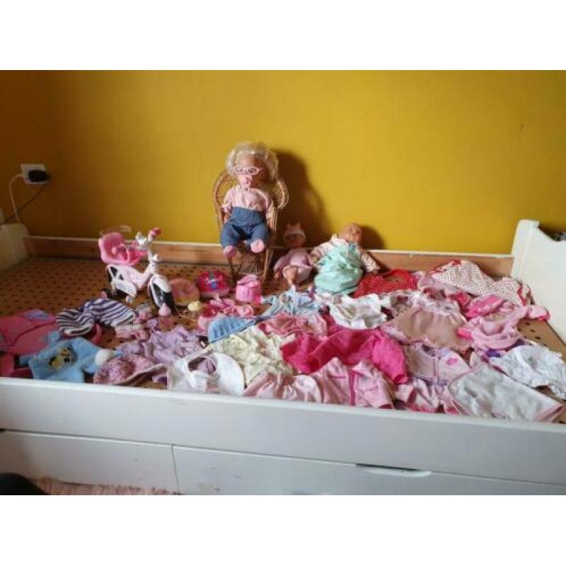 Babyborn mer haar en poppenspullen