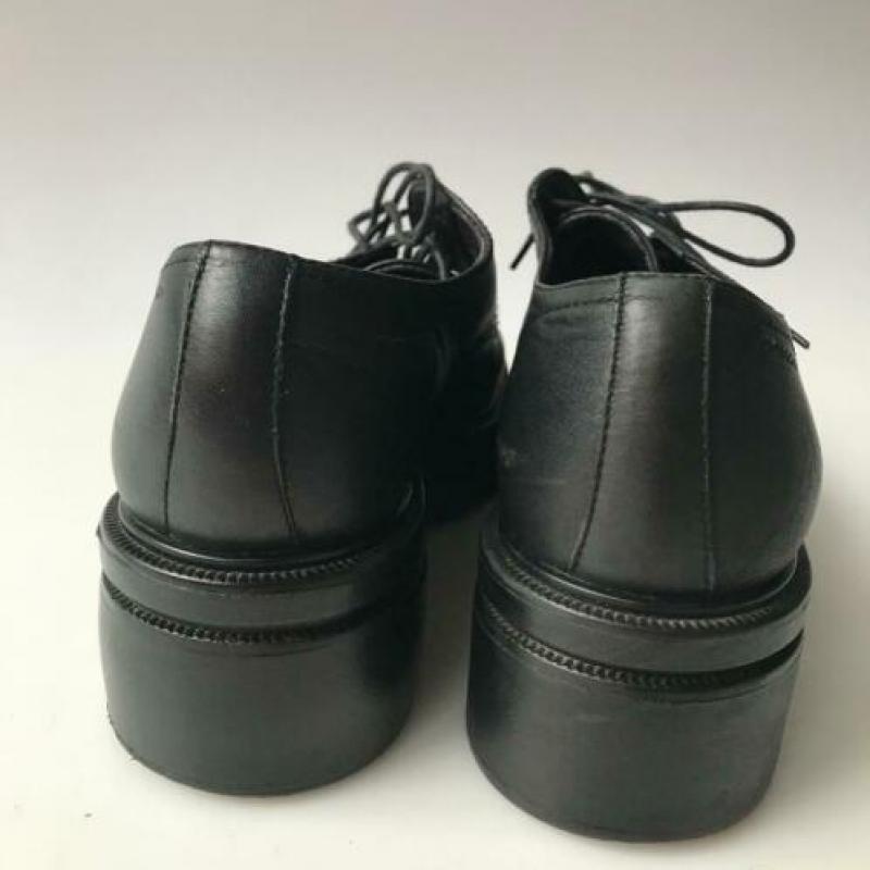 Vagabond, ZGAN, zwarte, leren schoenen, maat 38