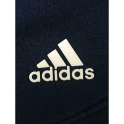 Adidas ClimaLite hoodie donkerblauw 152