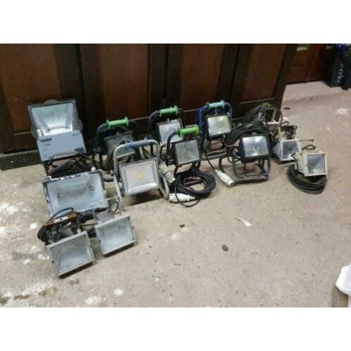 42 volt halogeen looplamp stralers en 230 volt looplampen