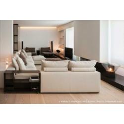 Nwe Flexform Groundpiece showmodel 2 kleuren leer mogelijk