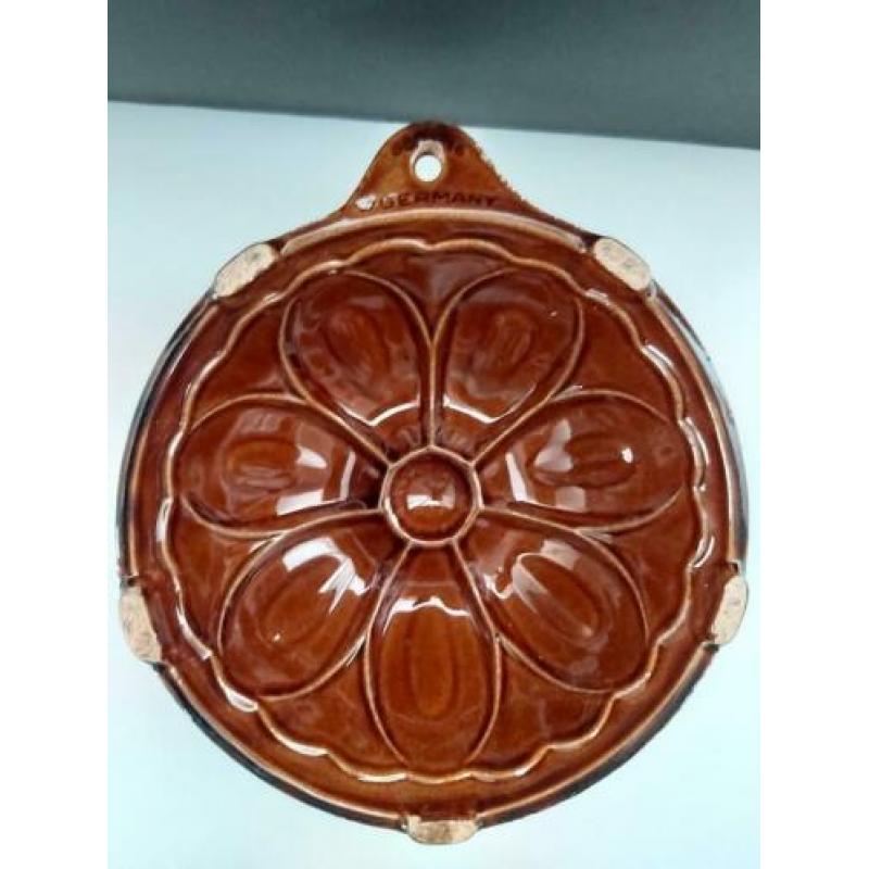 zeer mooie bak/ puddingvorm west germany vintage brocante