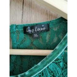 Nieuwe Groene King Louie Jurk mt XL