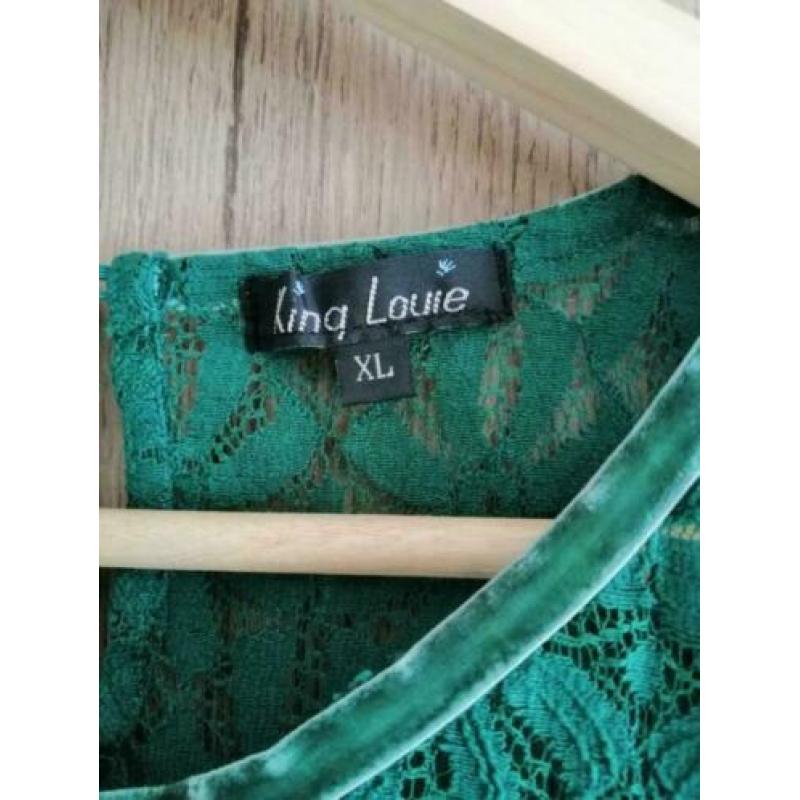 Nieuwe Groene King Louie Jurk mt XL