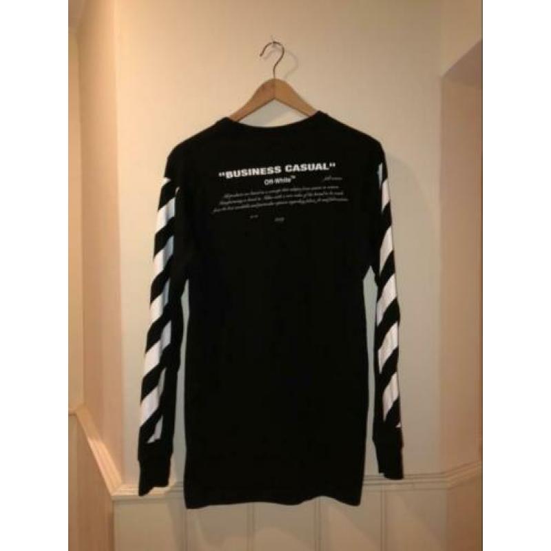 Off-White longsleeve maat S, ZGAN!!!