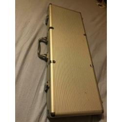 Pokerset met 500 pokerchips in pokerkoffer poker