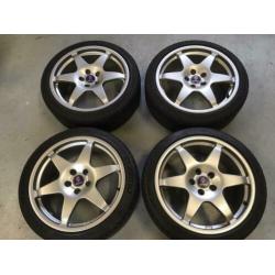 Hirsch Performance 18" velgen 6 spoke als nieuw!