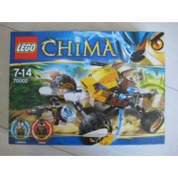 Set lego Chima nr 70002 doos, boekje, ongebruikt stickervel