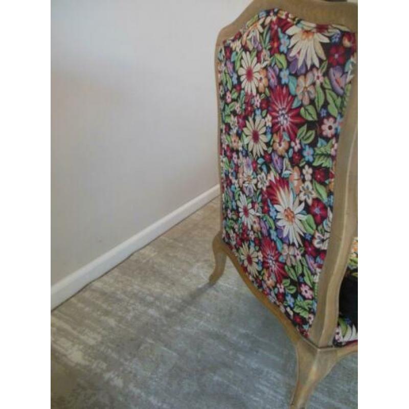 Queen Ann fauteuil met bijpassende hocker