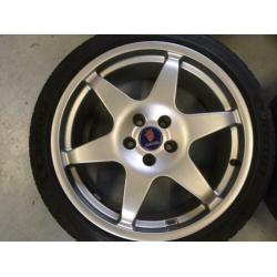 Hirsch Performance 18" velgen 6 spoke als nieuw!