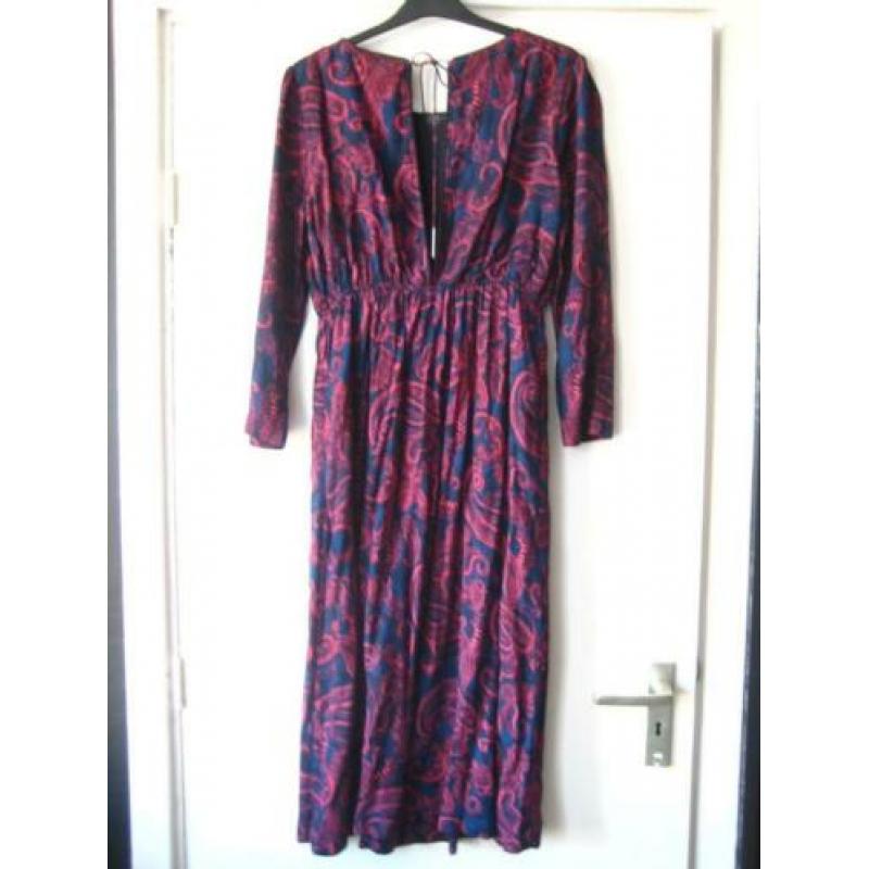 Leuke halflange jurk van Suncoo met paisley print, maat S