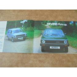 brochure Morris Vans en Pick-up 1979