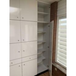 Wandkast ca 300 cm x 245 cm uit de jaren 70 vintage - retro
