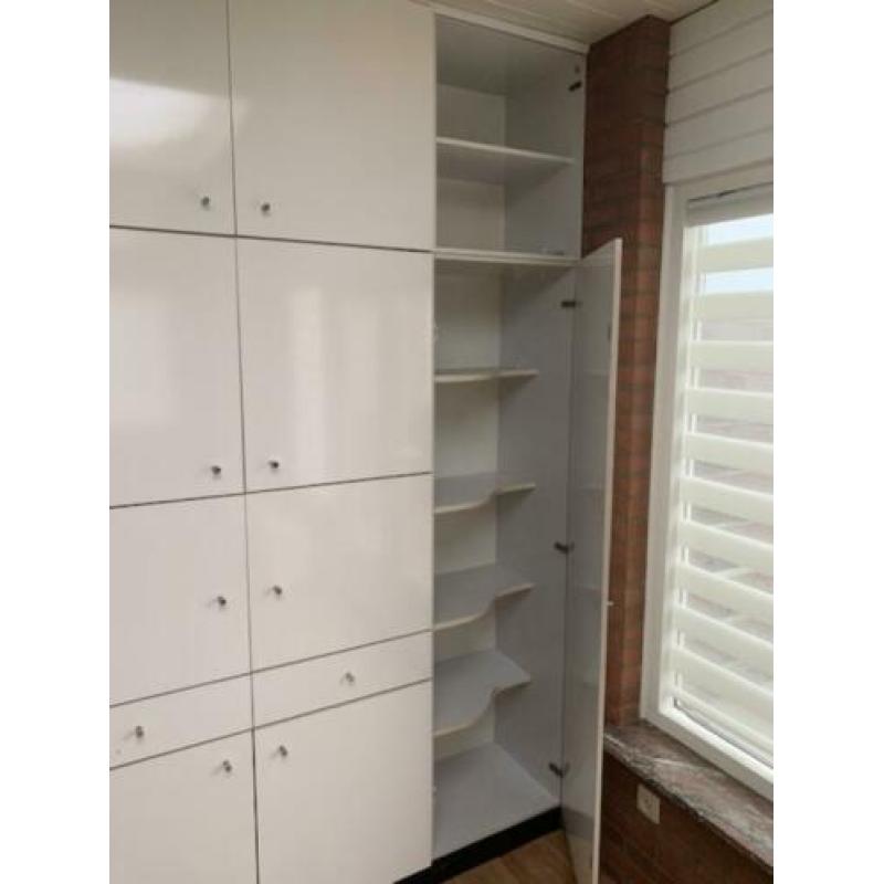 Wandkast ca 300 cm x 245 cm uit de jaren 70 vintage - retro