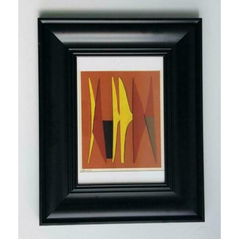 Alberto Magnelli pochoir color 1952