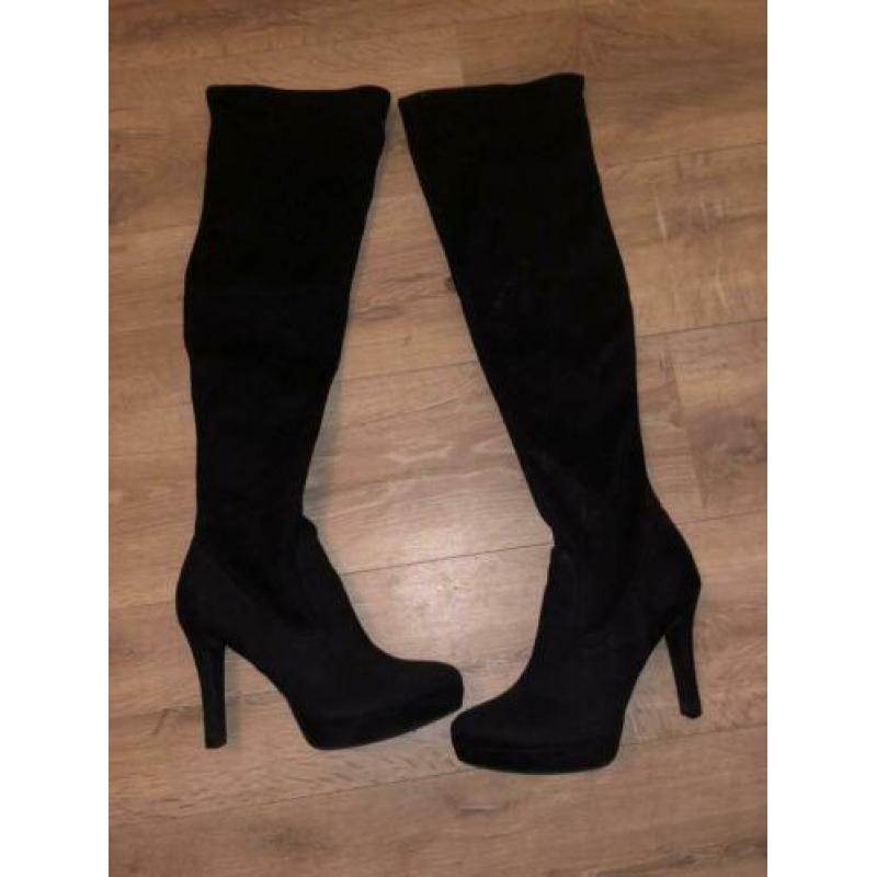 Overknee high heels laarzen maat 41