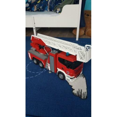 Bruder scania brandweerauto
