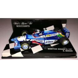 Minichamps F1 Benetton Renault B197 1997 Gerhard Berger 1/43