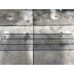 Dubbelstaafsmat 30m 6x5x6 Zwart RAL 9005 Hekwerk 63cm hoog