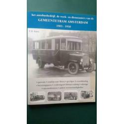 Boek gemeentetram amsterdam 1905-1950 zgan