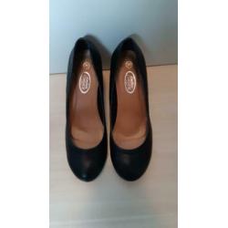 Pumps/hakken; zwart; maat 36