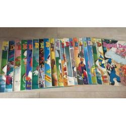 20 Donald Ducks uit 1980 t/m 1990
