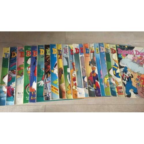 20 Donald Ducks uit 1980 t/m 1990