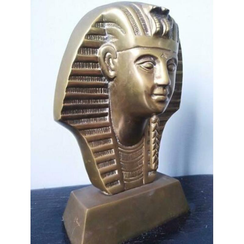 Egyptische farao beeld Toetanchamon - Cairo- Egypte- Afrika